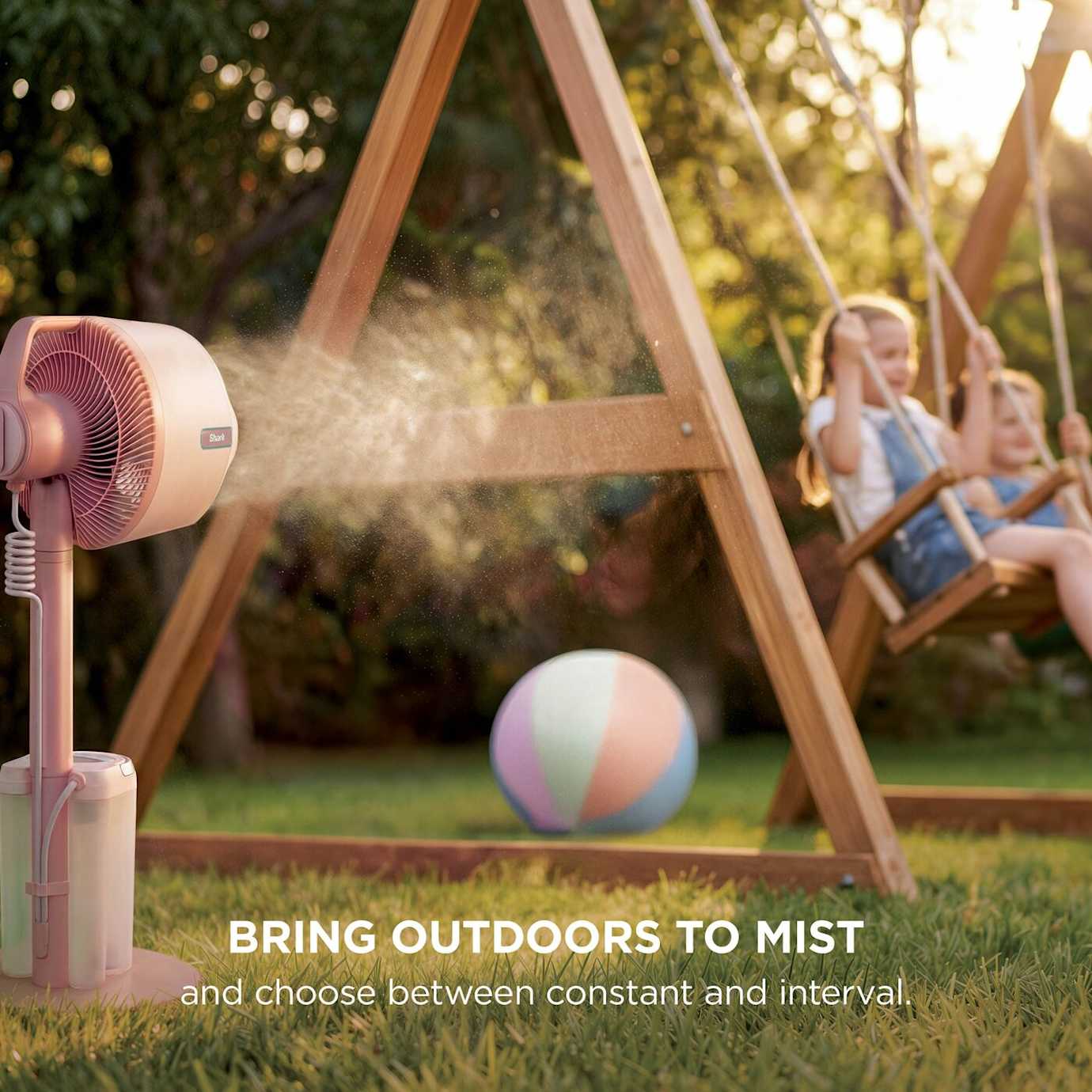 Shark FlexBreeze Pro Mist Indoor & Outdoor Fan & Outdoor Misting System