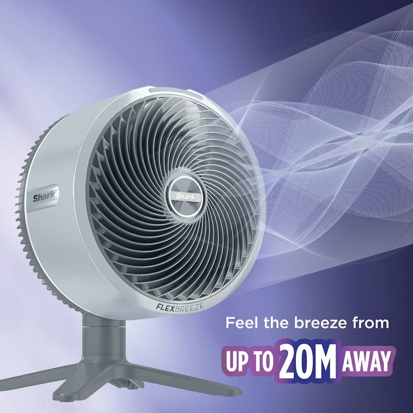 Shark FlexBreeze TableMate Indoor to Outdoor High-Velocity Tabletop Fan FA150UK