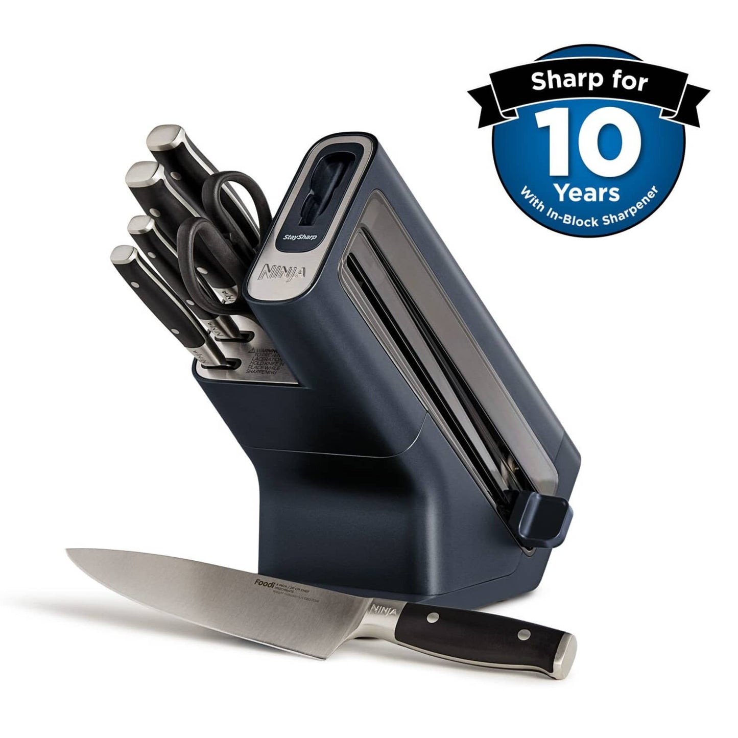 Ninja Foodi StaySharp 6-Piece Knife Block K32006UKCYD