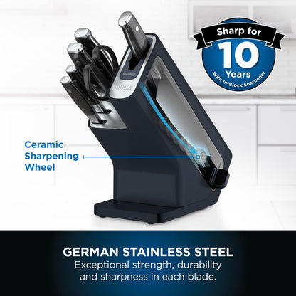 Ninja Foodi StaySharp 6-Piece Knife Block K32006UKCYD