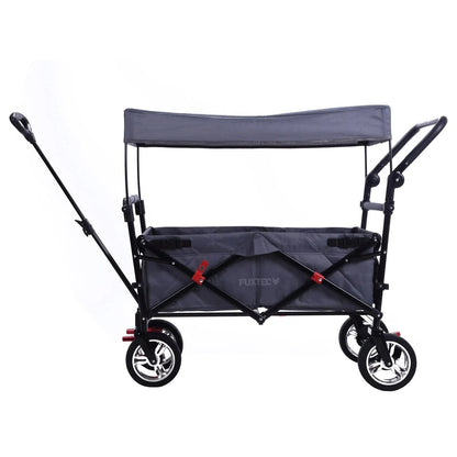 FUXTEC FX-CTB800 Beach Handcart with Sun Canopy & Push Handle