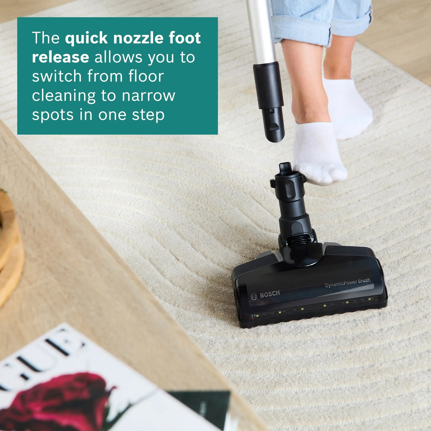 Cordless vacuum cleaner Unlimited 7 White