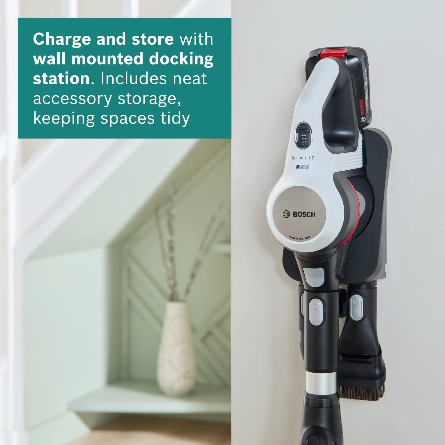 Cordless vacuum cleaner Unlimited 7 White
