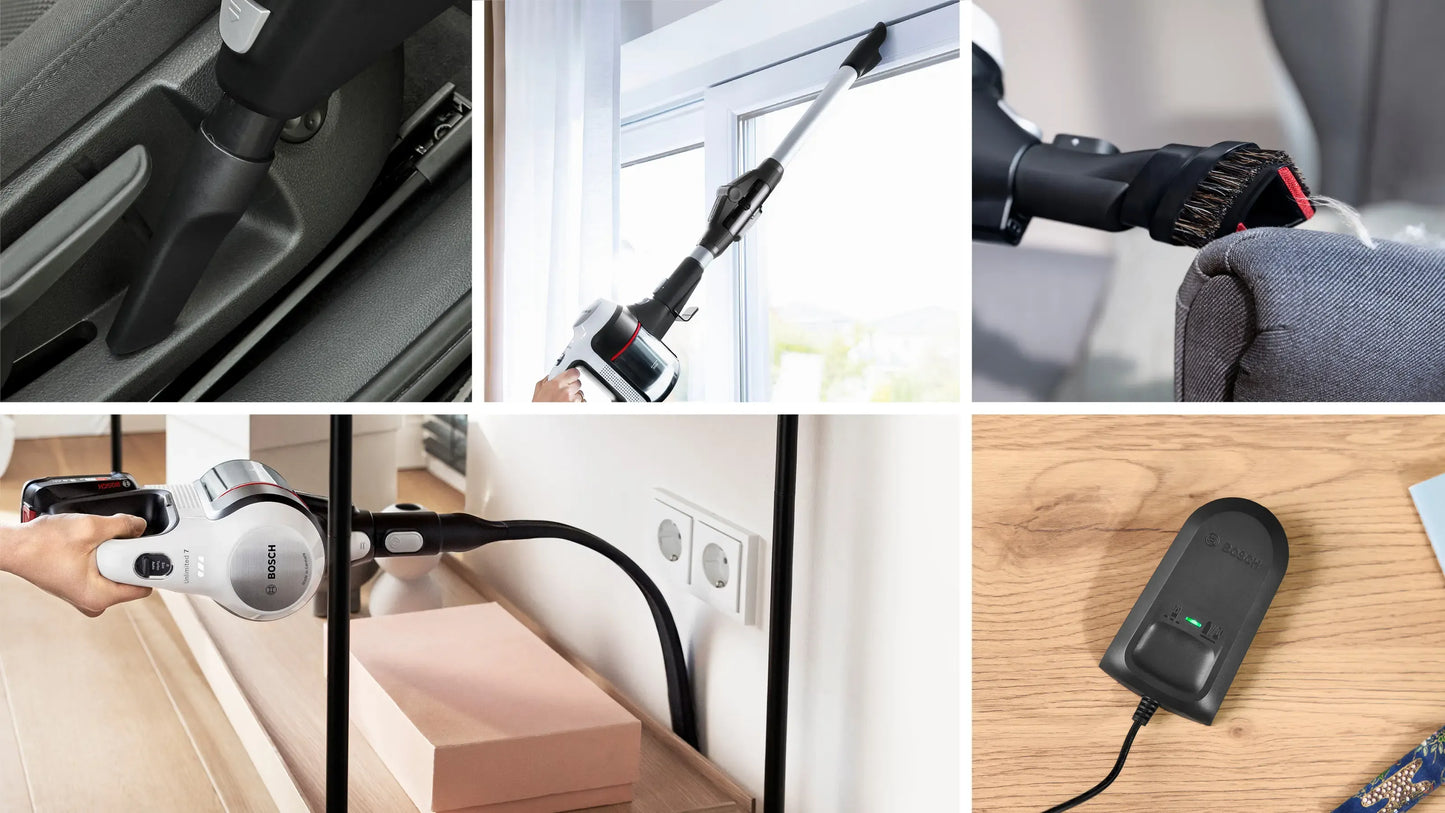Cordless vacuum cleaner Unlimited 7 White