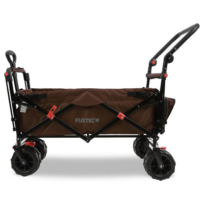 FUXTEC FX-CTB800 Beach Handcart with Sun Canopy & Push Handle
