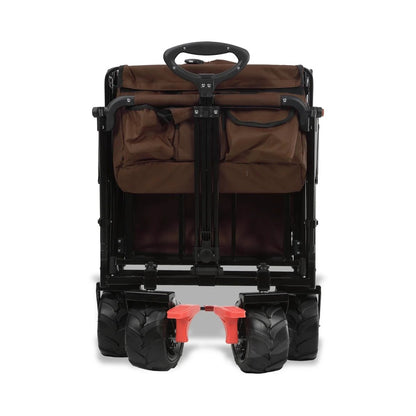 FUXTEC FX-CTB800 Beach Handcart with Sun Canopy & Push Handle