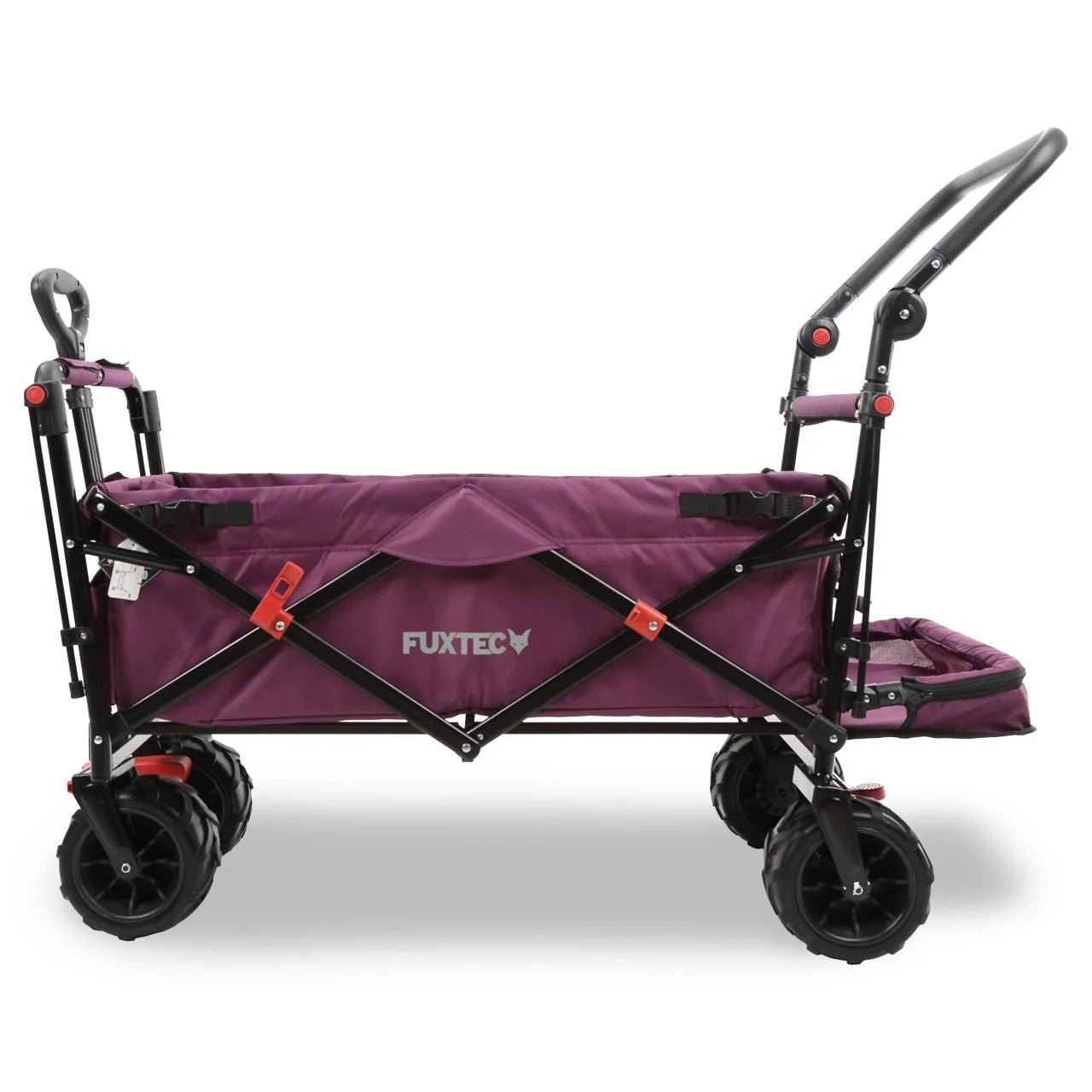 FUXTEC FX-CTB800 Beach Handcart with Sun Canopy & Push Handle
