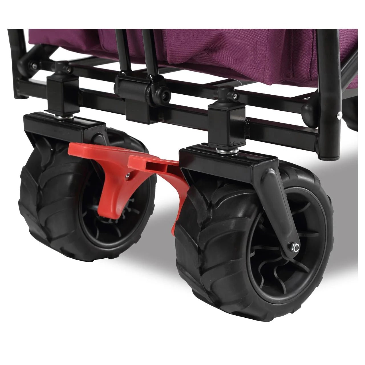 FUXTEC FX-CTB800 Beach Handcart with Sun Canopy & Push Handle