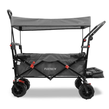 FUXTEC FX-CTB800 Beach Handcart with Sun Canopy & Push Handle