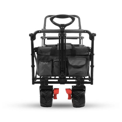 FUXTEC FX-CTB800 Beach Handcart with Sun Canopy & Push Handle