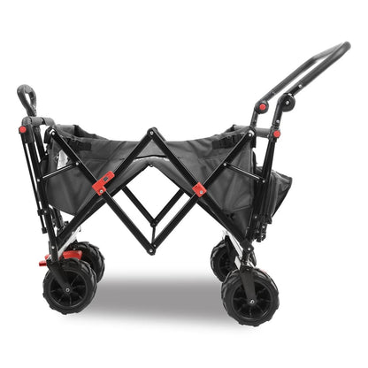 FUXTEC FX-CTB800 Beach Handcart with Sun Canopy & Push Handle